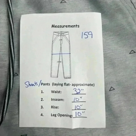 Freeworld Men's Gray Geometric Print Hybrid Board Shorts Swim Size 32 - Picture 3 of 7